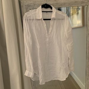 Linen Look Gap Shirt